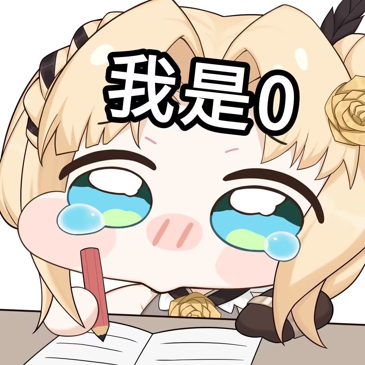 我是0形象